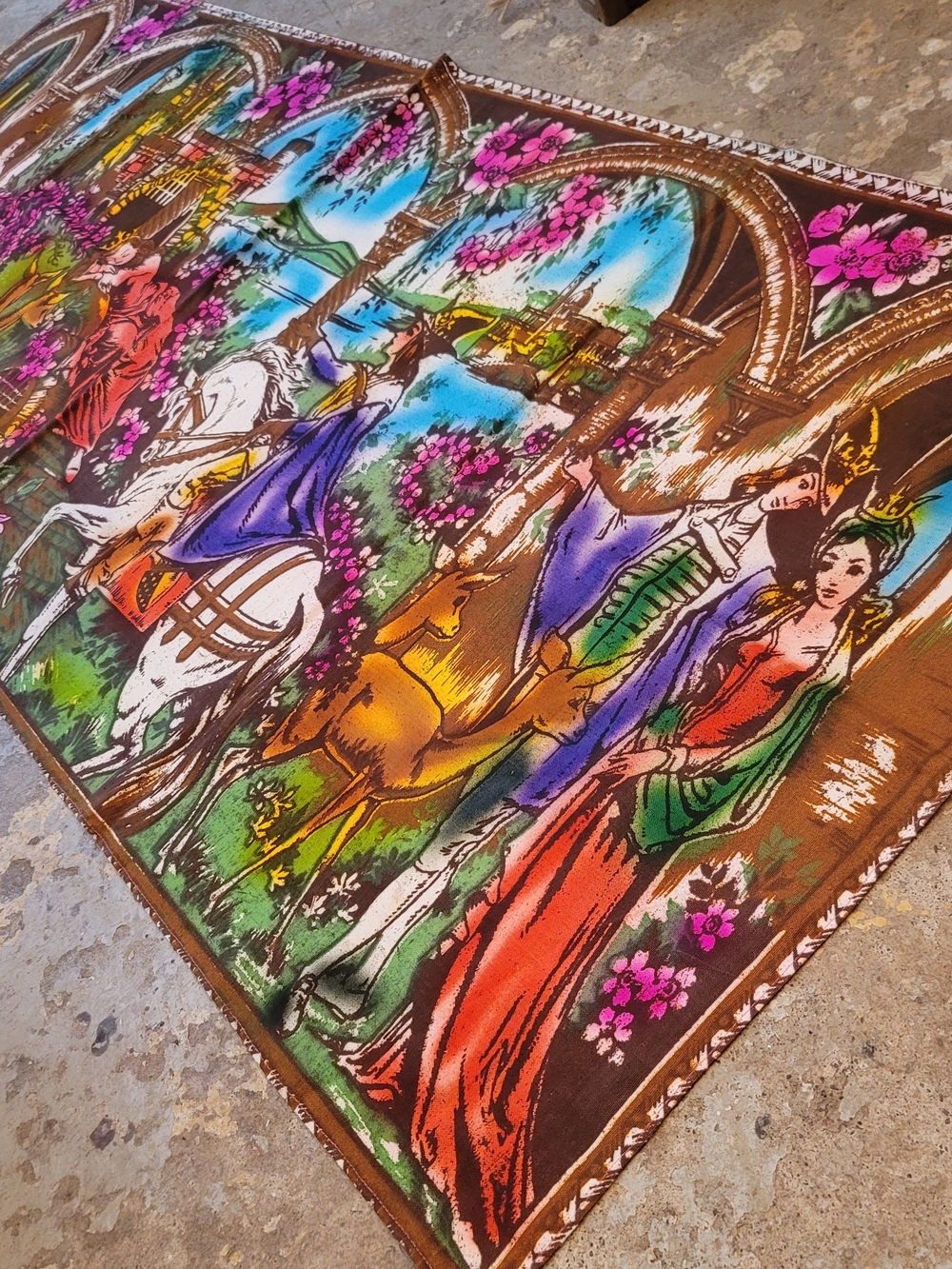 Sleeping Beauty Medieval Tapestry